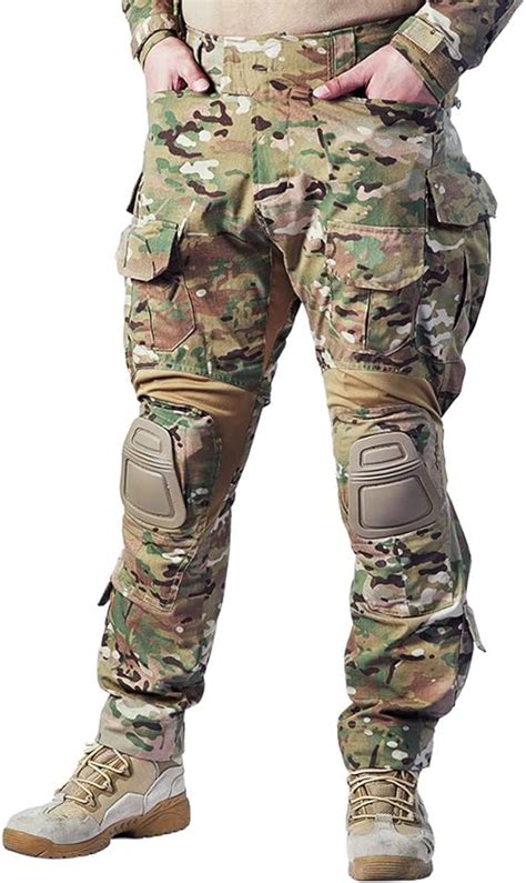 Idogear G3 Combat Pants Multicam Men Pants With Knee Pads