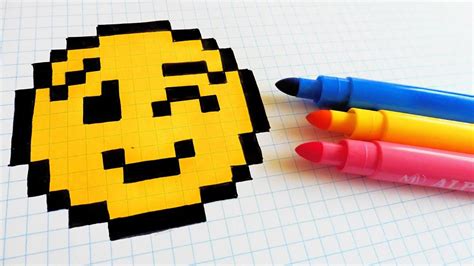 Pixel art fortnite pinterest hashtags video and accounts. pixel art facile emoji : +31 Idées et designs pour vous ...