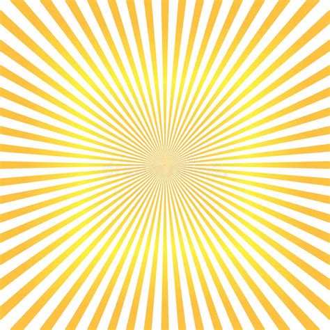 Vintage Abstract Sun Rays Template Background Sunlight Retro Abstract