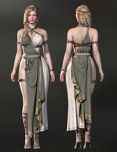 artstation idun [odin valhalla rising] fantasy fashion character outfits clothes design