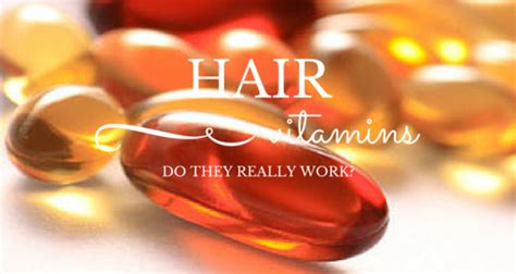 Do Hair Vitamins Really Help Grow Hair Faster
