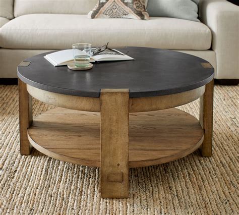 Westbrook 38 Round Coffee Table Pottery Barn