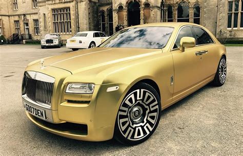 Want To Purchase This Rare Gold Rolls Royce Ghoststart Counting