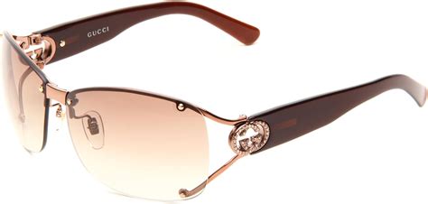 Gucci Gg 2820 F S 0vtc Shiny Brown Sunglasses Uk Clothing