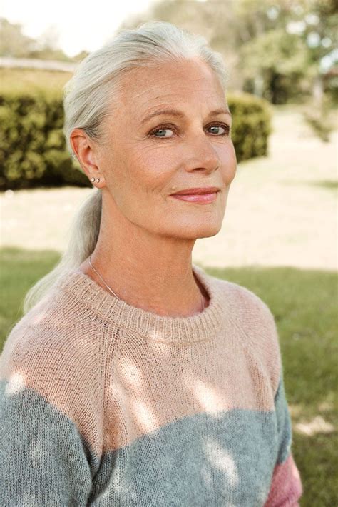pia gronning older beauty silver haired beauties top modeling agencies