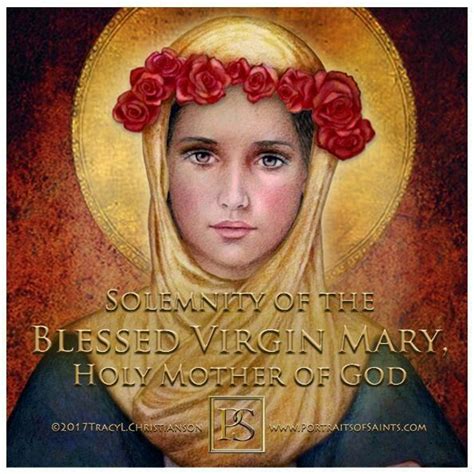 Solemnity Of The Blessed Virgin Mary Jesus Mother Blessed Mother