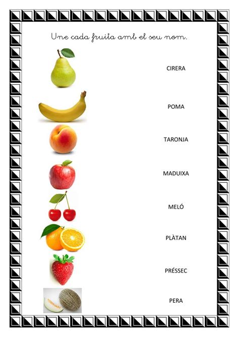 Ficha Online De Fruites I Verdures Para Segon De Prim Ria Puedes Hacer