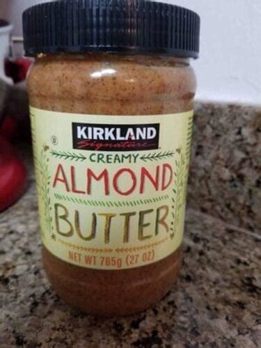 Kirkland Signature Creamy Almond Butter 32 G Nutrition Information Innit