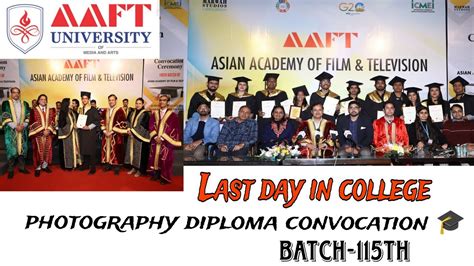 Last Day Inaaftschool Photography Batch 115th Convocation 🎓 🎓