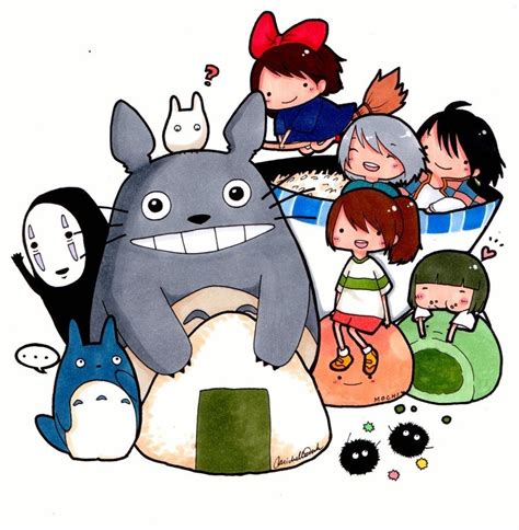 Most people can identify with these ten characters from the studio ghibli universe. Kawaii Studio Ghibli Characters, So Kawaii!!! | Studio ...