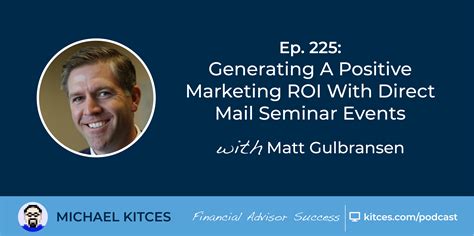 Generating A Marketing Roi With Direct Mail Seminar Events