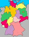 Mapa interactivo de Alemania: estados y capitales (luventicus.org ...