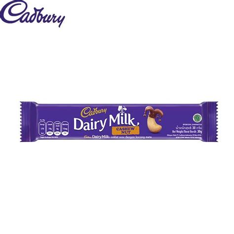 Cadbury Dairy Milk Cashew Nut 30gr Lazada Indonesia