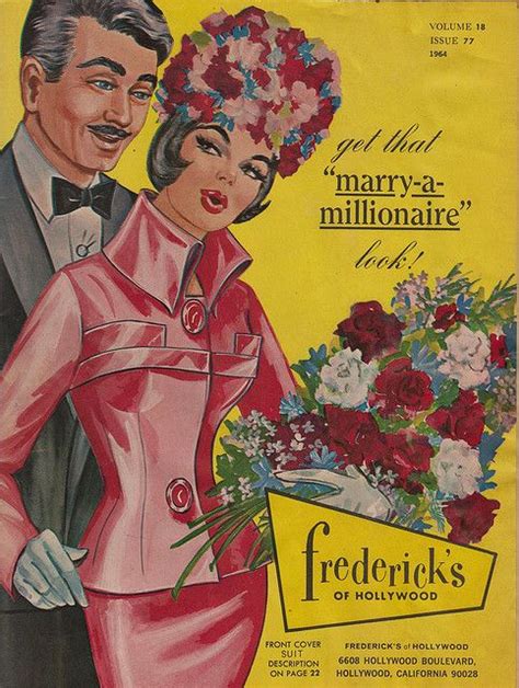 get that marry a millionaire look 1964 frederick s of hollywood catalog by the pie shops