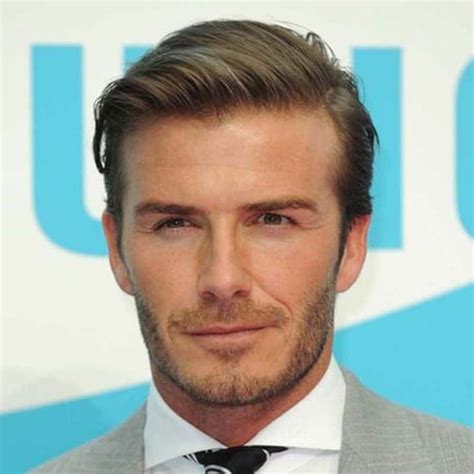 Ask your barber for a classic scissor over comb cut on the bac. 80 Best David Beckham Hair Ideas for 2020