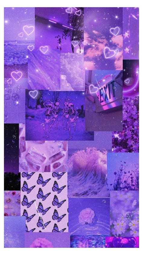 Dark Purple Collage Aesthetic Wallpapers Top Những Hình Ảnh Đẹp