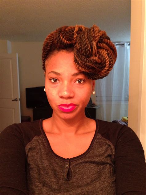 Marley Twist Updo Idea Marley Twists Updo Natural Hair Braids Hair Flow