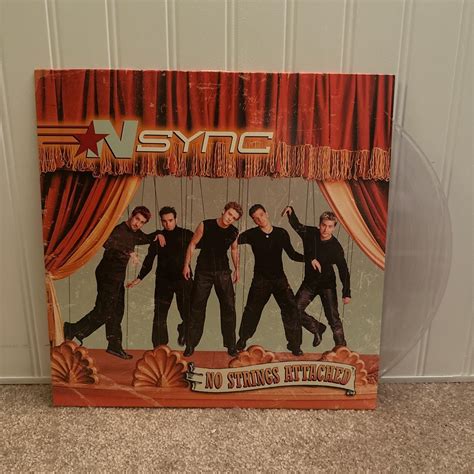 Nsync No Strings Attached Vinyl Record Clear Depop