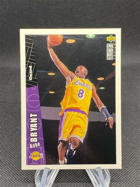 1996 1997 Upper Deck Collectors Choice Kobe Bryant Rc Rookie Card 267