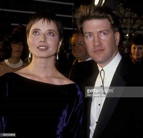 Isabella Rossellini And David Lynch Photos And Premium High Res