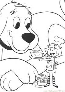 Cake coloring pages newyorkdaily co. Emily Gives A Cake Coloring Page - Free Clifford the Big ...
