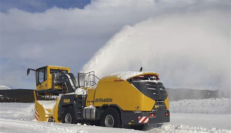 Self Propelled Snow Blower Tv 750 Øveraasen As For Airport