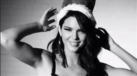 Kendall Jenner And Santa Get Naughty And Nearly Naked In New Racy Shoot