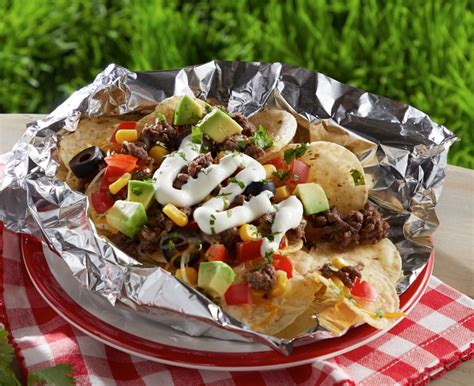 Grilled Campfire Nacho Packets Daisy Brand