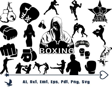 Boxing Svg Glove Svg Boxing Svg Fighting Svg Mma Svg Etsy Uk