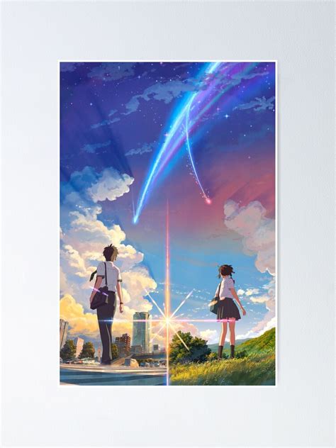 Quot Kimi No Na Wa Your Name Anime Movie Poster Best Res Quot Poster For