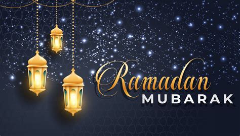 Ramadan Mubarak Banner 21155955 Vector Art At Vecteezy