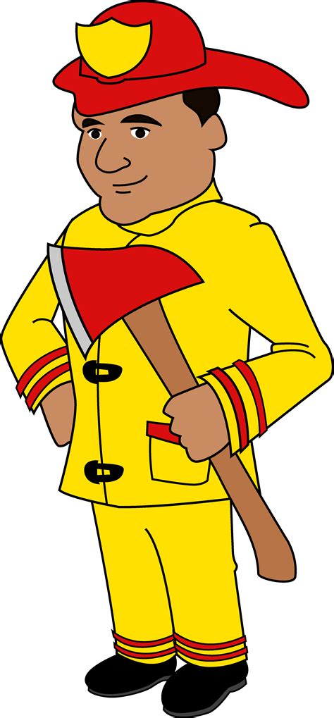 Cartoon Firefighter Free Download On Clipartmag