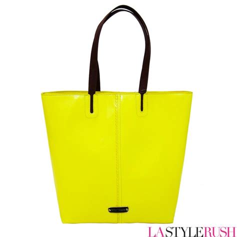 Neon Neon Neon Colorful Bright Tote Bags By Betsey Johnson Wear This
