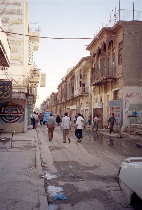 Iraq Baghdad 16 09 Street In Downtown Baghdad Flickr