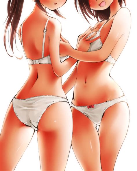 Suminoe Ako And Suminoe Riko Kiss X Sis Drawn By Drrex Danbooru