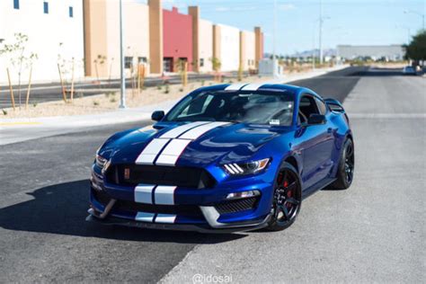 2016 Ford Mustang Shelby Gt350r Deep Impact Blue Electronics Pack Gt350