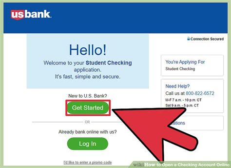 We offer online savings accounts, online checking accounts and many perks for our are you looking to open a checking or savings account, or add to your existing accounts? How to Open a Checking Account Online (with Pictures ...