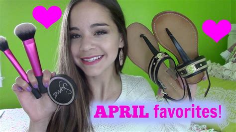 april favorites beauty and fashion youtube
