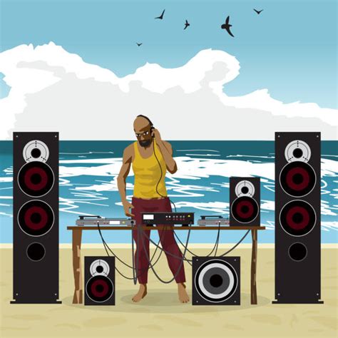 Cartoon Of The Dj Decks Illustrations Royalty Free Vector Graphics