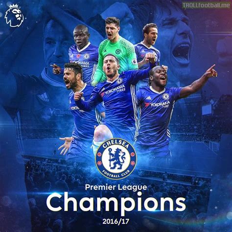 Blues seal early qualification to champions league last 16. Chelsea Football Club are Premier League 2016/17 Champions ...