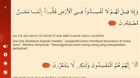 Manakala ayat yang ke 281 diturunkan di mina ketika haji nabi muhammad saw yang terakhir (haji wadaa'). surat al baqarah ayat 11 - 12 bacaan latin dan ...