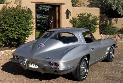 1963 Chevrolet Corvette Coupe Split Window Sebring Silver For Sale
