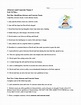 Concrete and Abstract Nouns Worksheet | "Lost at Sea..." | Parts of ...