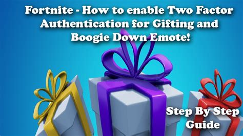 Fortnite How To Enable Two Factor Authentication For Ting And
