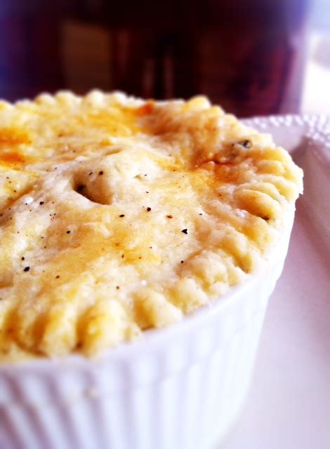 You can glaze them in an array of sauces and serve them up with celery and carrots. Two Ladies and a Spoon: Mini Chicken pot pie with herb crust