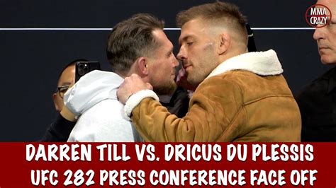 INTENSE UFC 282 Darren Till Vs Dricus Du Plessis Press Conference