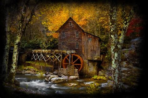 Autumn At The Grist Mill Stock Photo By ©mshake 33538563
