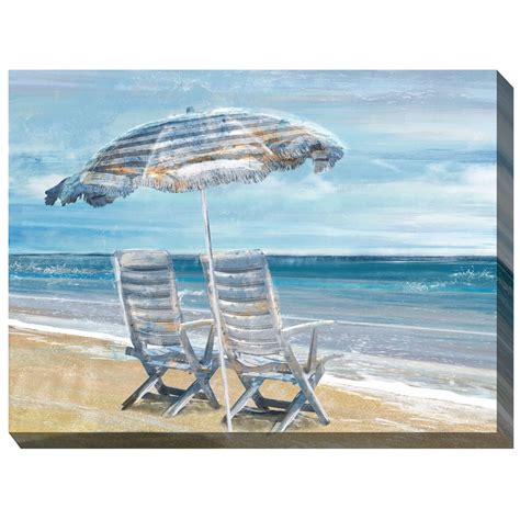 Waters Edge Outdoor Canvas Art