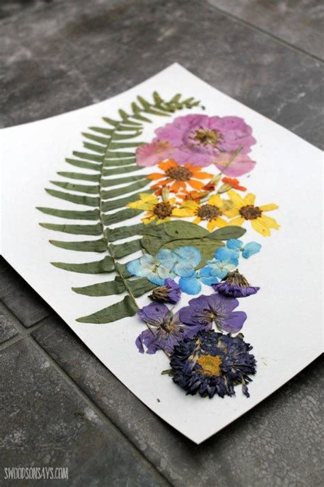 pressing flowers and dried flower art try something new every month pressed flowers diy dried