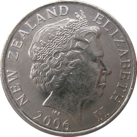 50 Cents Elizabeth Ii 4th Portrait New Zealand Numista